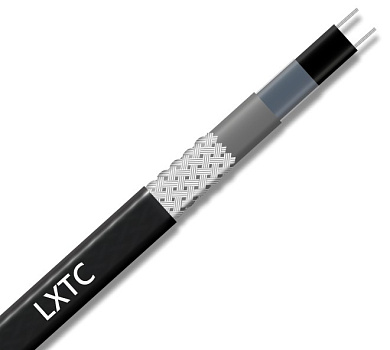 Extherm LXTC kit 2m Комплект саморегулирующегося нагревательного кабеля (на трубу), 16Вт/м,  установочный кабель,  евровилка с заземлением